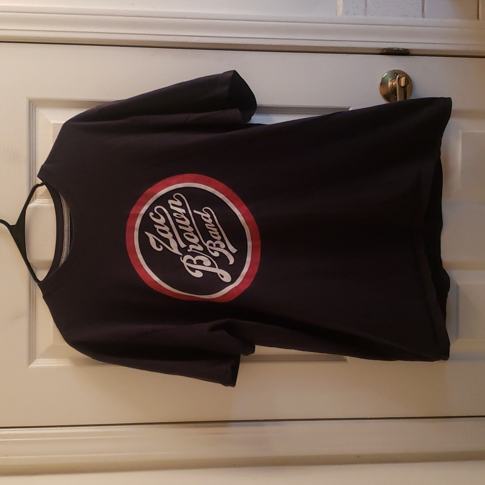 Zac Brown Band Country Music Band T-Shirt 2014 Black Size XL